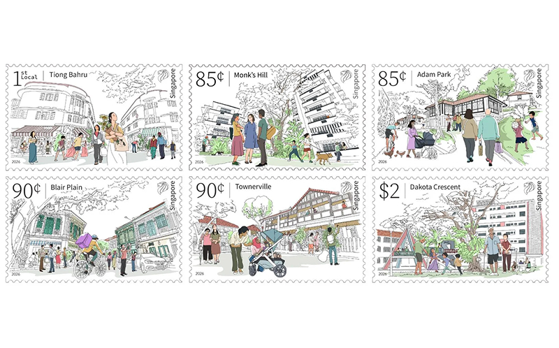 Heritage Neighbourhoods Stamp Issue