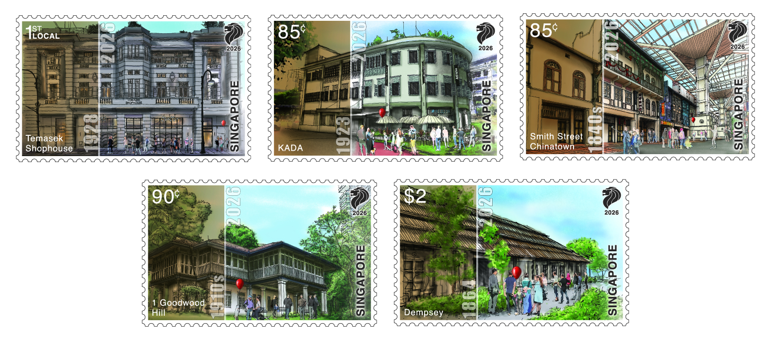SLA25 commemorative stamps