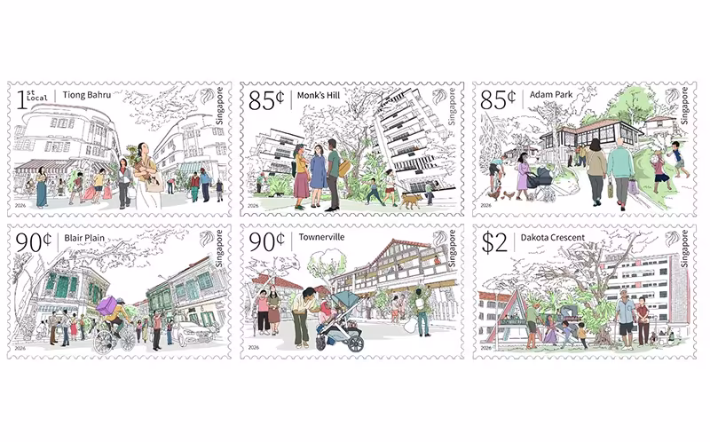 Heritage Neighbourhoods Stamp Issue